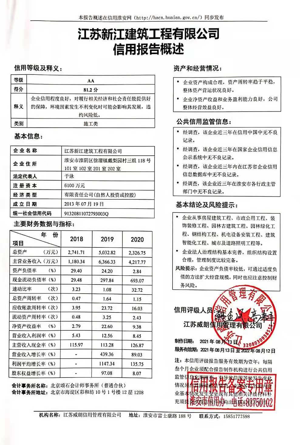 江苏新江建筑工程有限公司